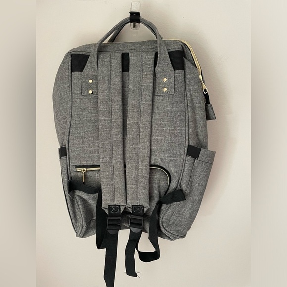 Afbp Sydney Breast Pump Backpack Gray New With Tags - Picture 8 of 10